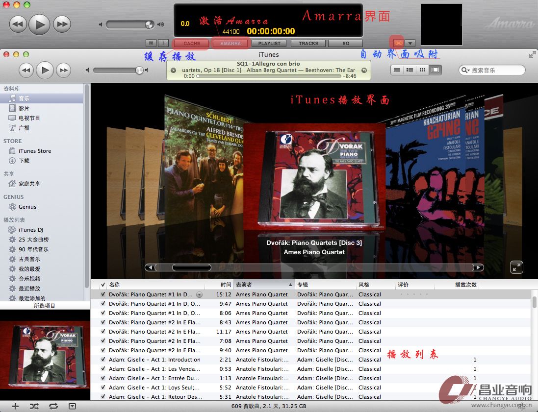 播放软件iTunes+Amarra.jpg