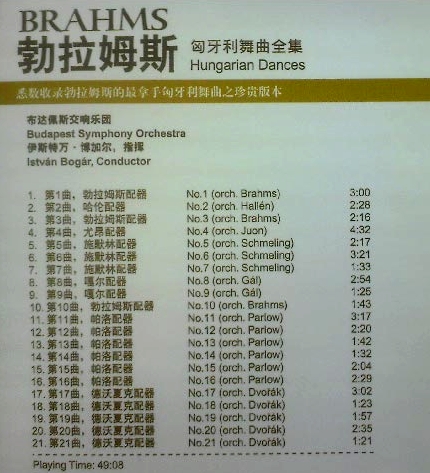 勃拉姆斯：匈牙利舞曲全集 演奏团体与目录.jpg